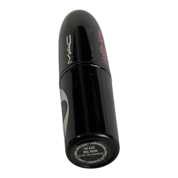MAC Hello Kitty Big Bow Glaze Lipstick Rare Limited Edition NIB 0.1oz - Picture 4 of 5